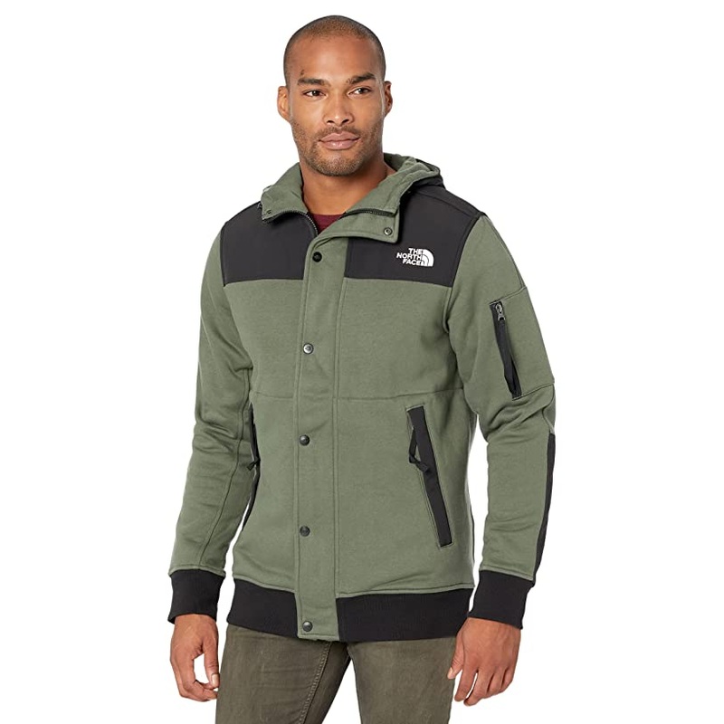 The North Face Men's Highrail Fleece Jacket Large Dark Green