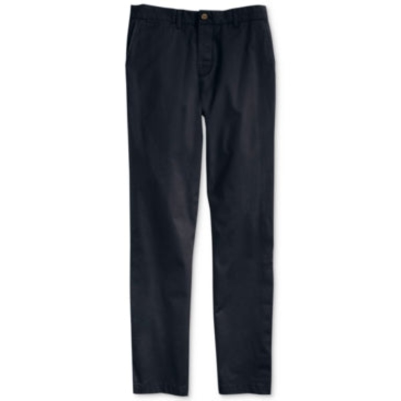 Tommy Hilfiger Adaptive Men's Custom Fit Chino Pants Navy Bluer 40 x 32