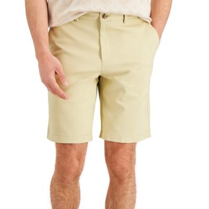 Alfani Mens Shorts Lt Beige 38 Reg