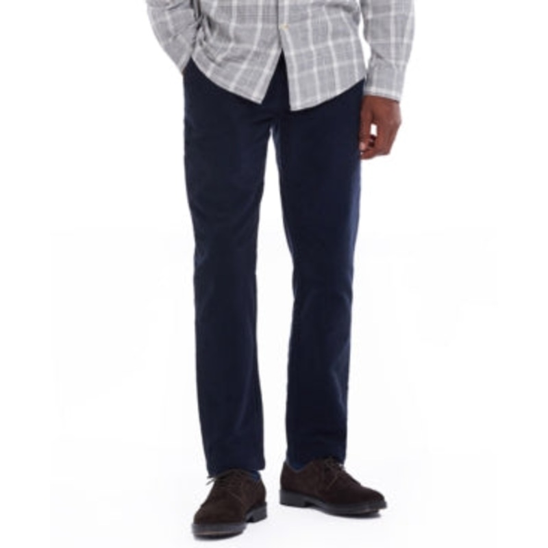 Barbour Men's Neuston Moleskin Pants City Navy Size 36 x 34 NAVY