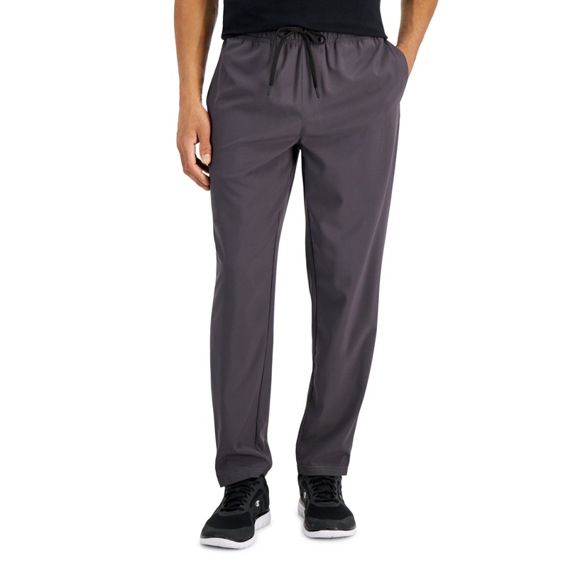 Id Ideology Men's Woven Tapered Pants Dark Gray Medium