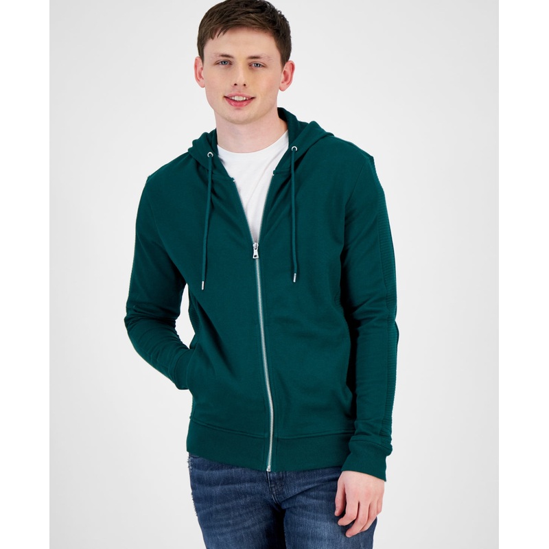 INC International Concepts Mens Dark Green 2XL Hoodie Sweatshirt Comfy