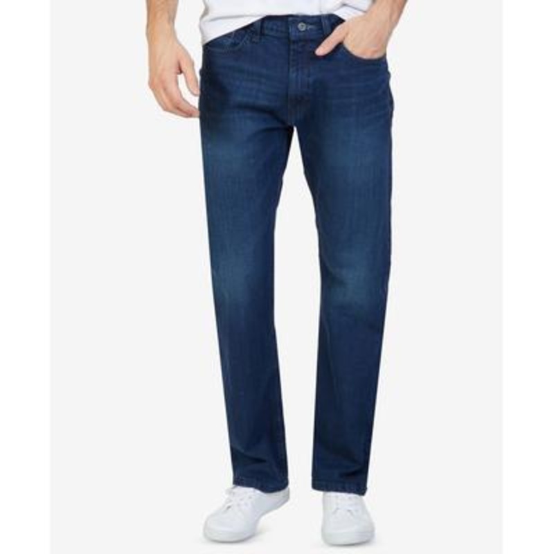 Nautica Men's Stretch Relaxed fit Jeans Pure Dark Bay 36 x 30