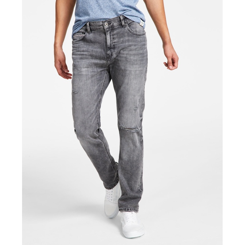 Sun + Stone Men's Regular fit Tarin Street Jeans  Black 34 Reg