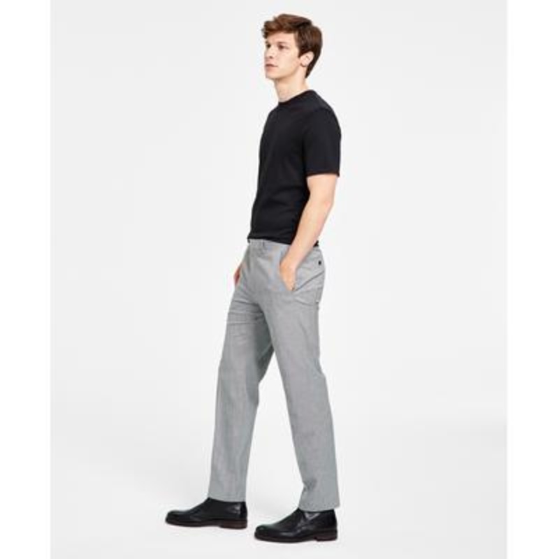 Alfani Men's Houndstooth Slim Suit Pants 34 X 30