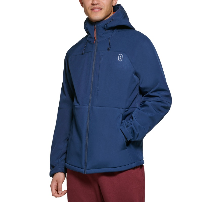 Bass Outdoor Men's Soft Shell Jacket Blue Small