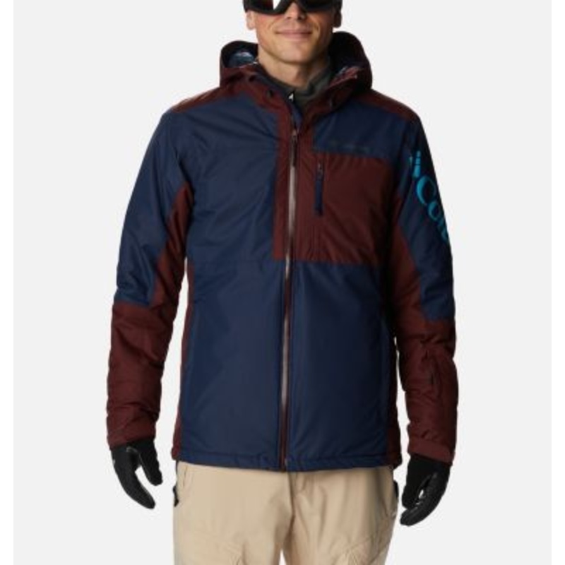 Columbia Mens Timberturner Ii Jacket Navy Elderberry Blue XXL 2XL