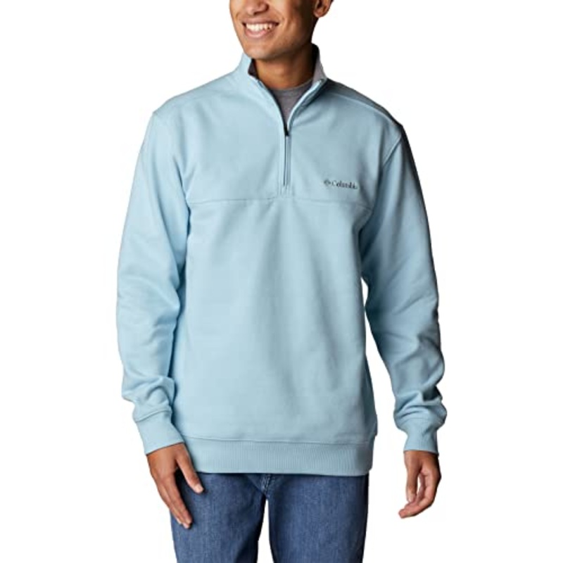 Columbia Sportswear Hart Mountain Ii Half-zip Fleece Pullover Sweater Xl Blue