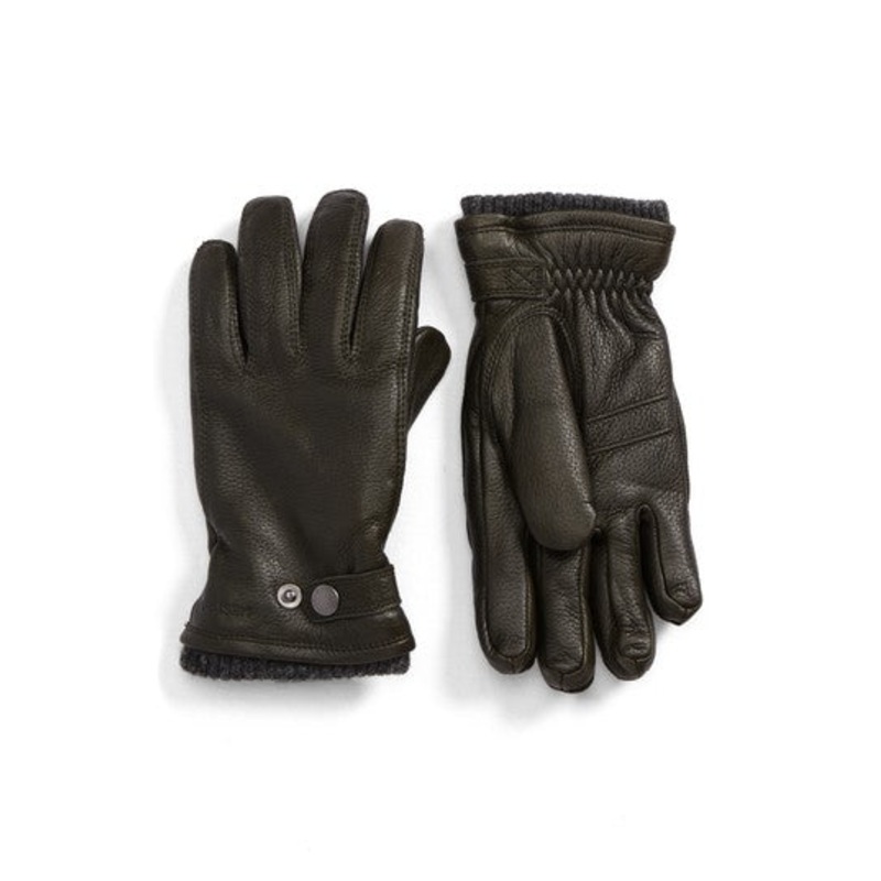 Hestra Dress Men's Elk Utsjo Gloves Dark Green Size 8