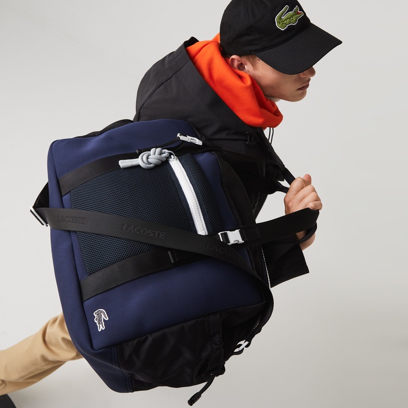 Lacoste Men's Motion Ultralight Gym Bag  Navy One Size