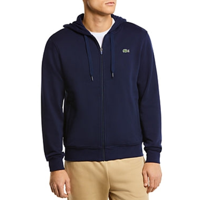 Lacoste Men's Sport Lightweight Hoodie 3Xl Navy