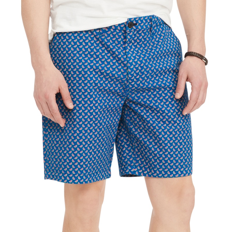 Tommy Hilfiger Men's Th Flex Watermelon Critter Shorts  Dark Blue 34 Reg