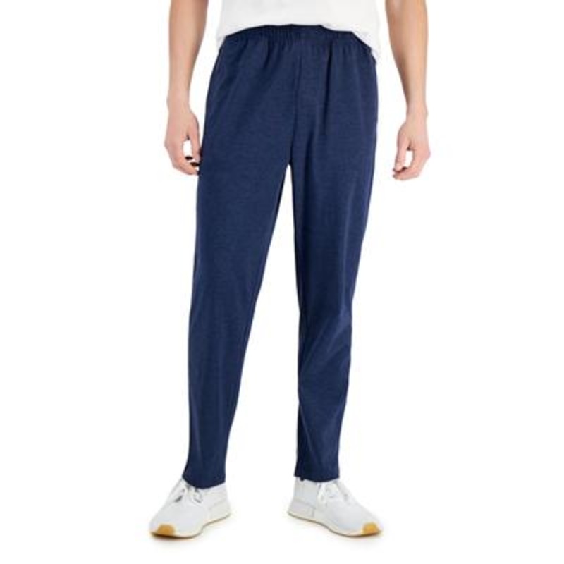 ID Ideology Men's Jersey Open Jogger Pants Indigo Blue XLT