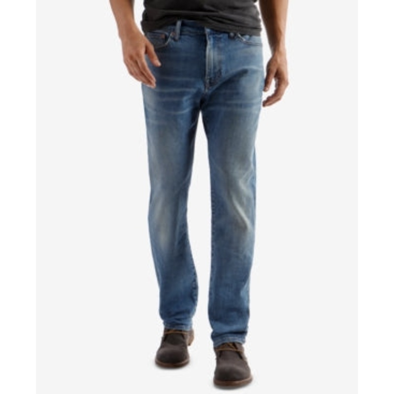 Lucky Brand Men's 410 Athletic fit Straight Jeans  Fenwick  Blue 36 X 32