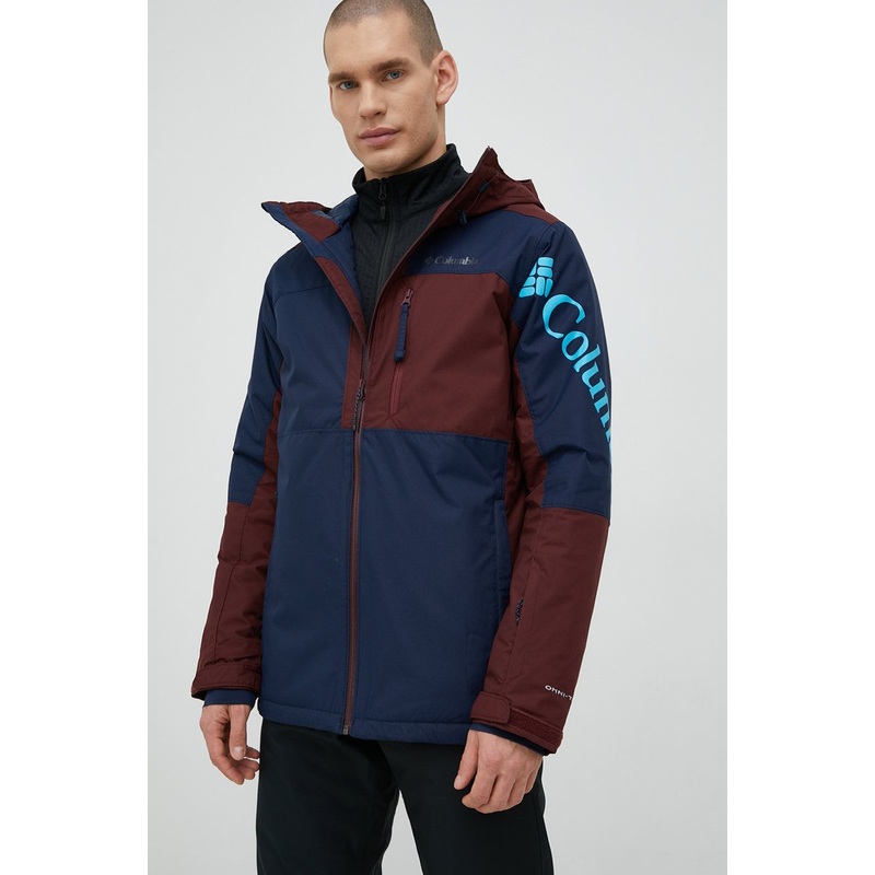 Mens Columbia Timberturner Ii Jacket  Navy / Elderberry  Large