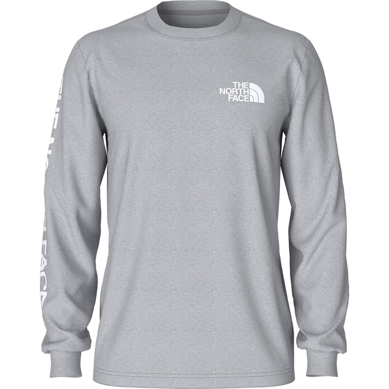 The North Face Long Sleeve Hit Tee Gray 2XL