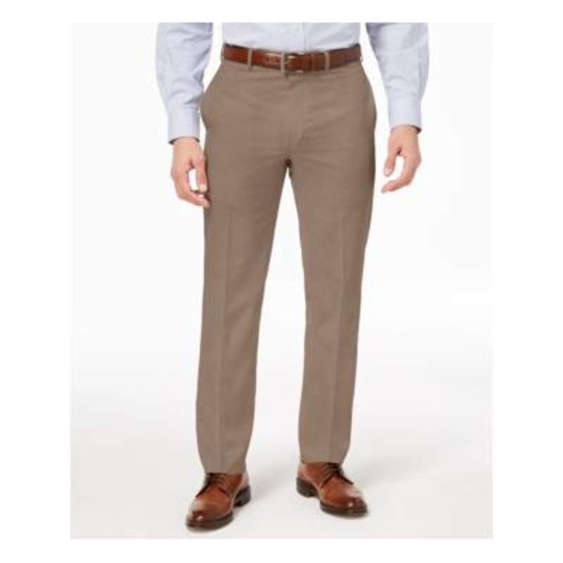 Ralph Lauren Mens Embry Ultraflex Beige Dress Pants 40X30