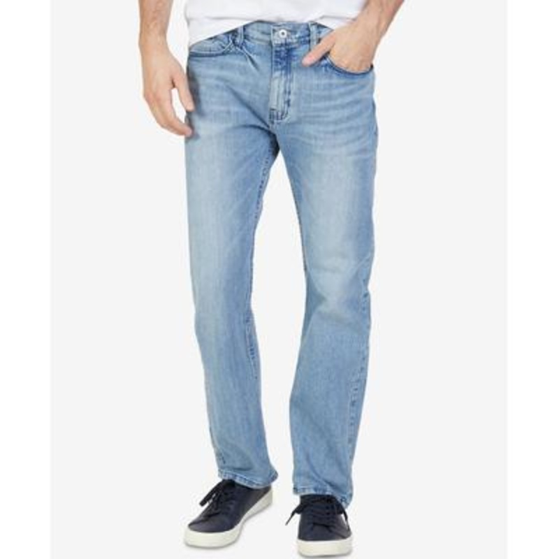 Nautica Men's Stretch Straightleg Jeans Gulf Stream Wash Blue 31 X 30