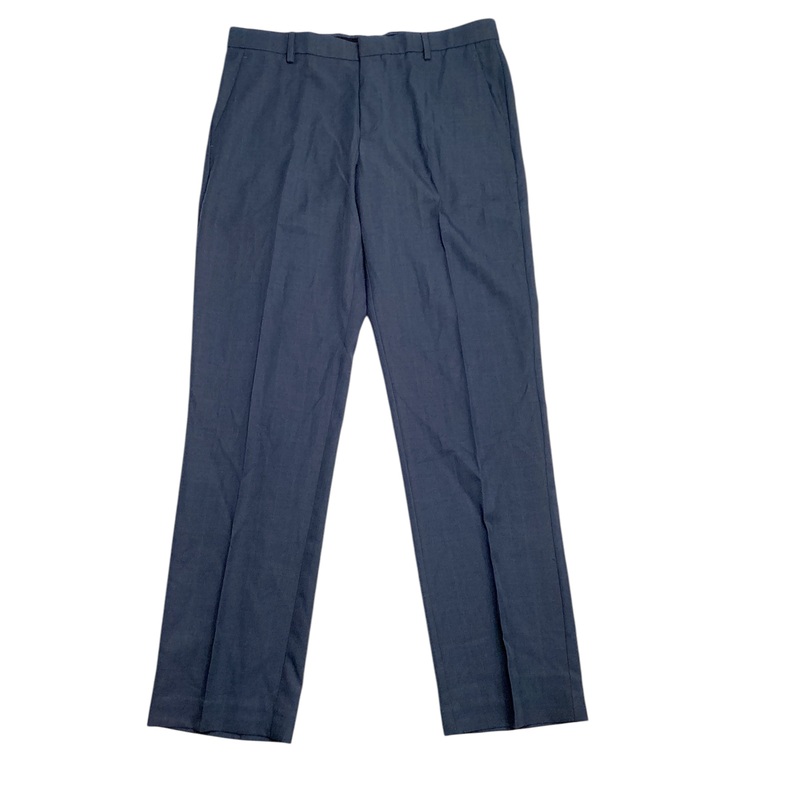 Perry Ellis Portfolio Mens Modern fit Dress Pants 36 / 32 Blue Stretch