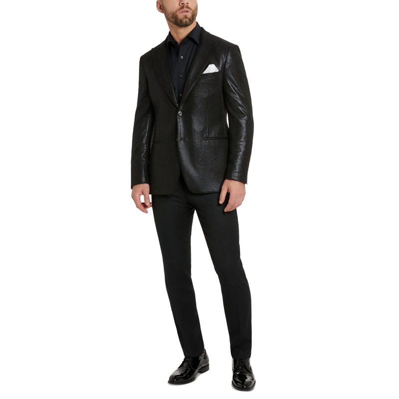 Tallia Men's Black Slim fit Evening Jacket 42R