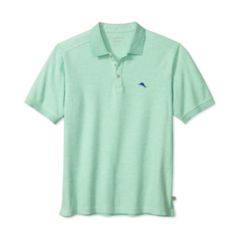 Tommy Bahama Mens Polo Shirt Blue Large
