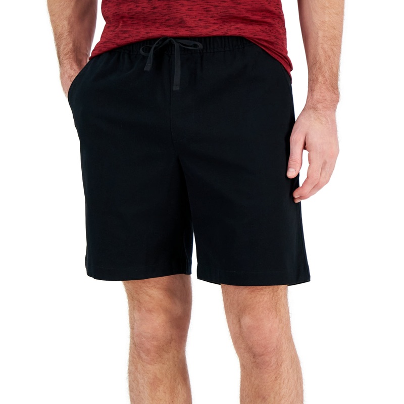 Alfani Mens Drawstring Promo Shorts Black XL