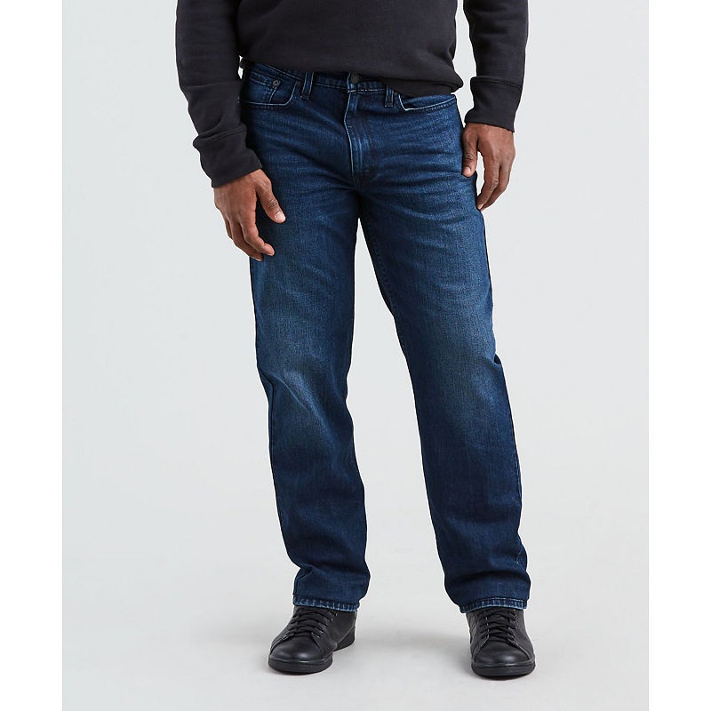 Levi's 550 Mens Relaxed  fit Stretch Jeans 40X32  Blue