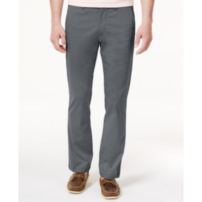 Tommy Bahama Boracay Flat Front Chino Pant Fog Grey 36 x 30