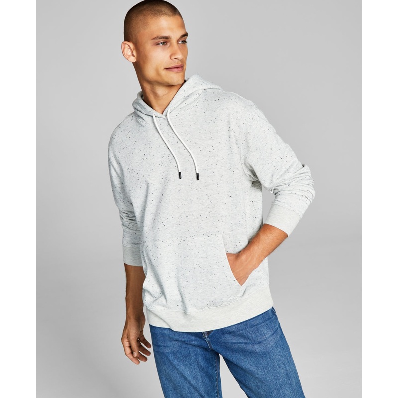 And Now This Men's Oversized Hoodie Sweatshirt  Gray Small