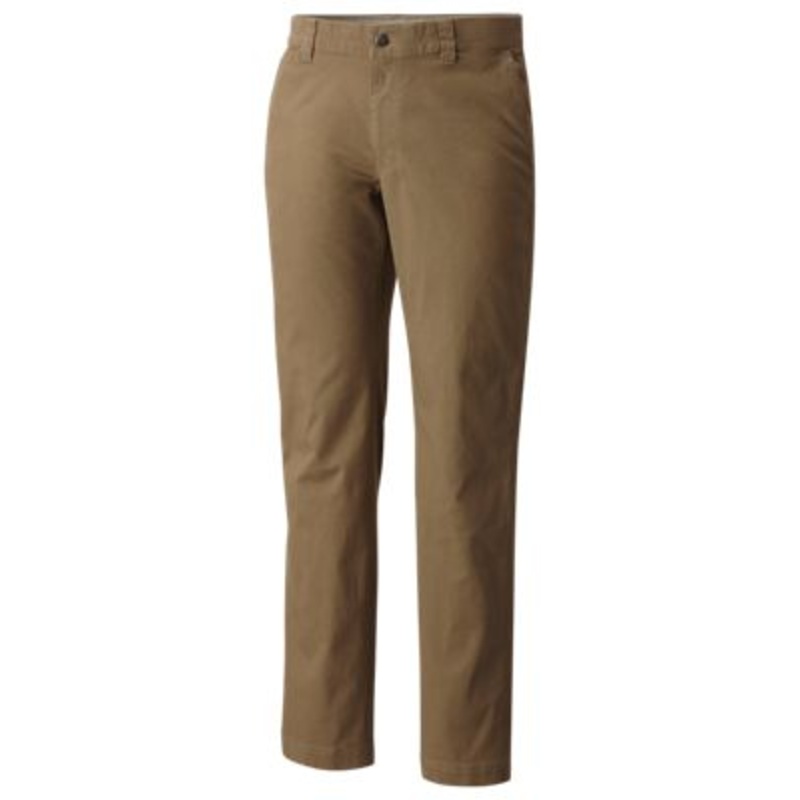 Columbia Men's Relaxed Fit Flex Roc Pants Flax Dark Beige 42 X 32