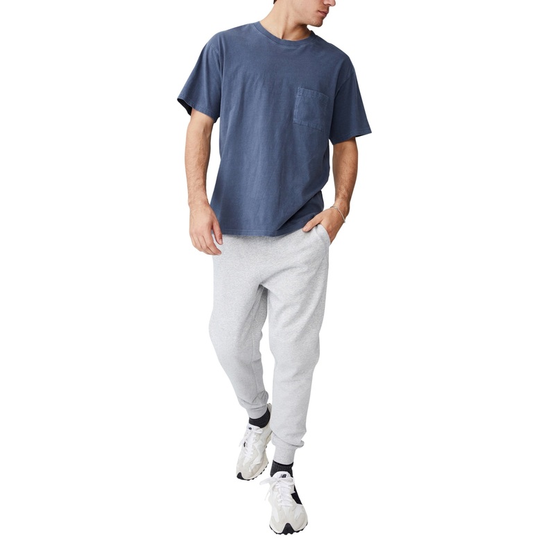 Cotton On Men's Trippy Slim Trackie Pants Gray Xxl