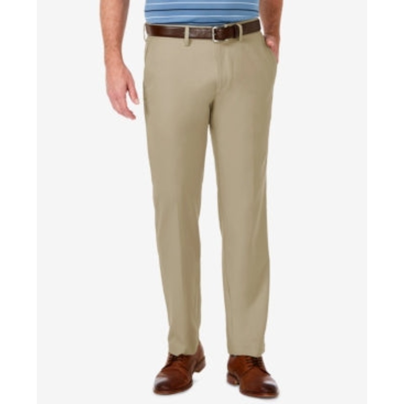 Haggar Men's Cool 18 Pro Khaki Pants 38X32