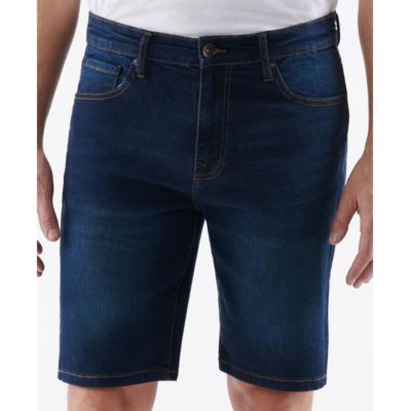 Lazer Mens Comfort Flex Short Blue 36 X 29