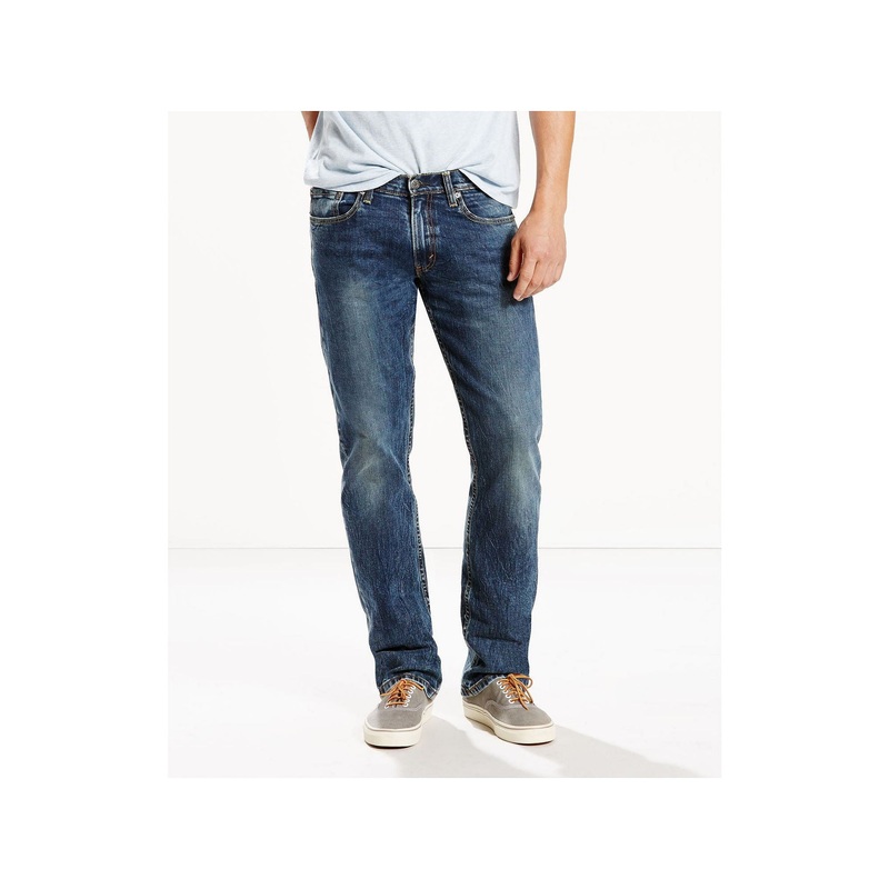 Levi's Men's 514 Straight Fit Jeans Dark Blue 36x30