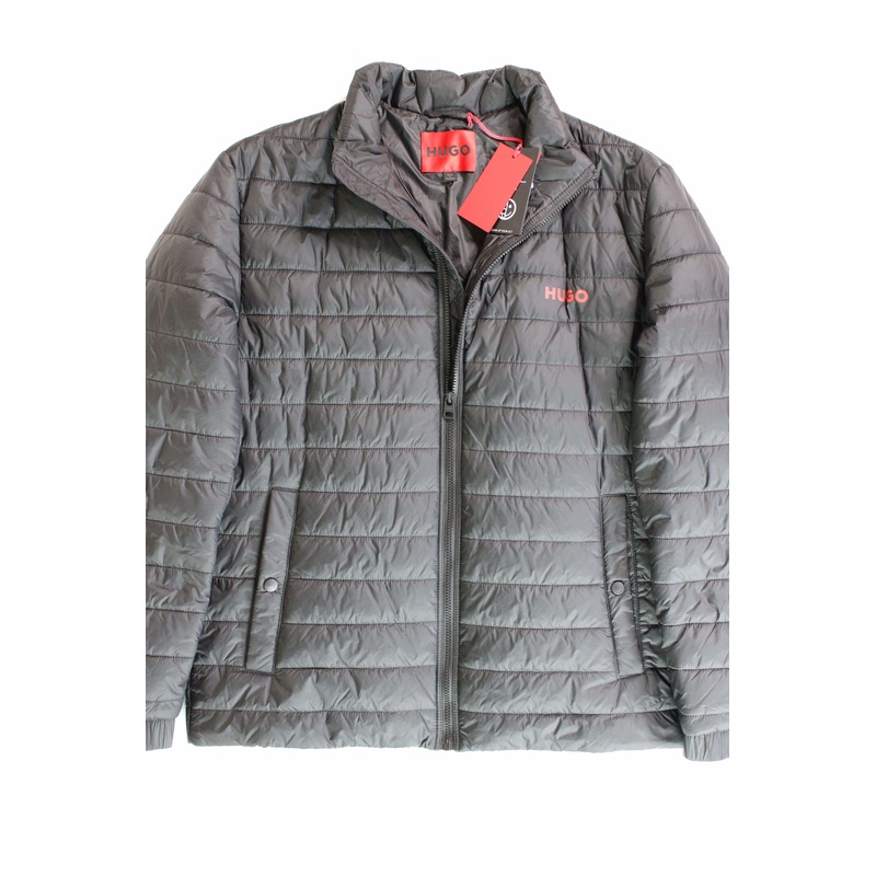 Hugo Boss Men's Benti2221 Slimfit Quilted Puffer Jacket  Black Xxl
