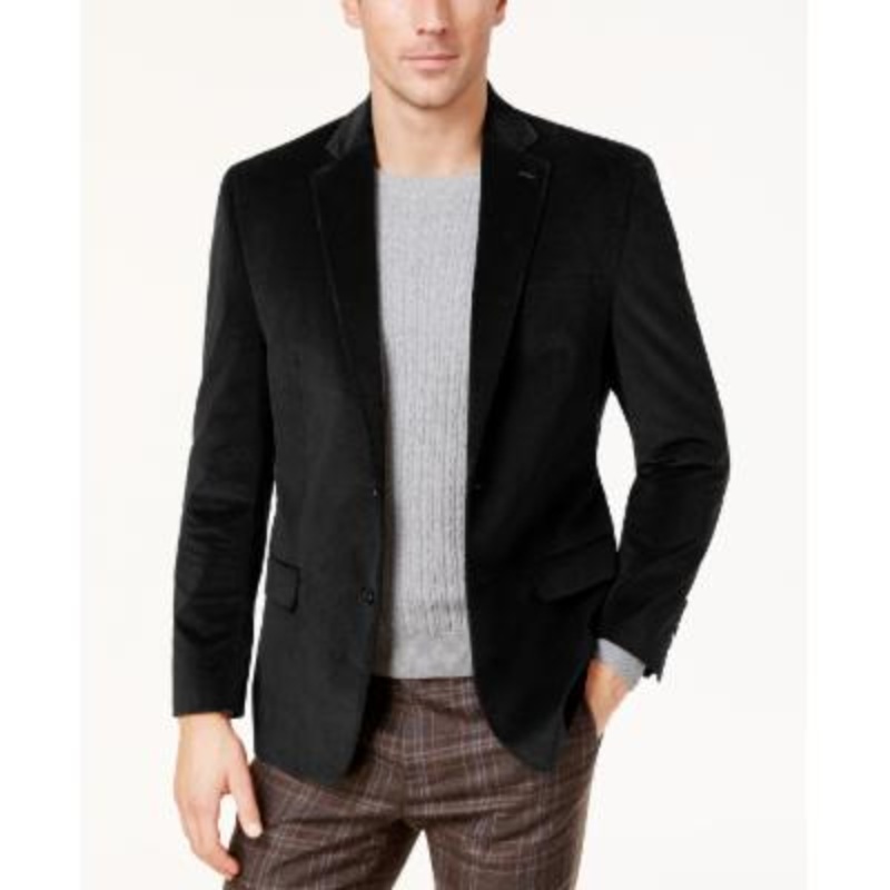 Lauren Ralph Lauren Men's Black Corduroy Sport Coat 38R