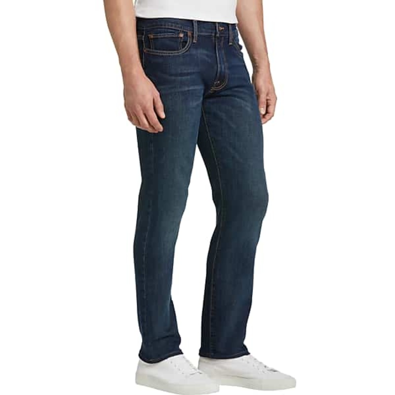 Lucky Brand 121 Heritage Slim Manteca Men's Jeans Navy 40X30