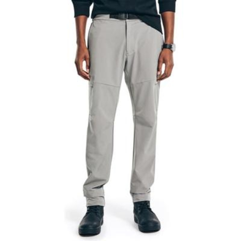 Nautica Mens Navtech Slim Fit Utility Pants Grey 38 x 30