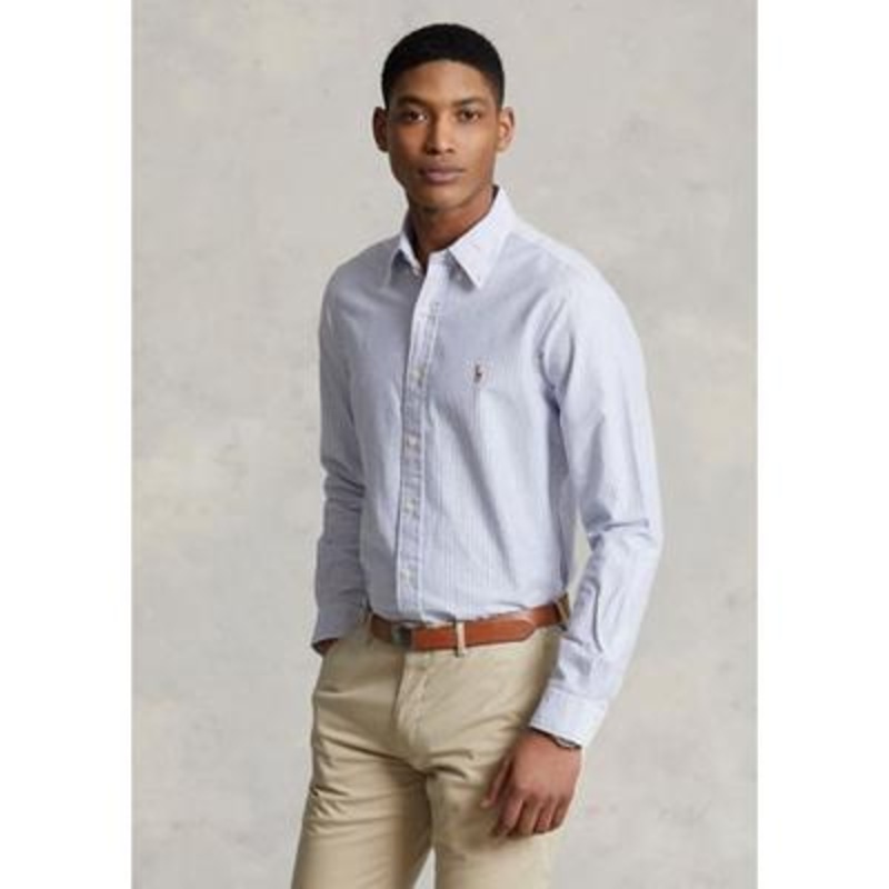Polo Ralph Lauren Men's Classic fit Oxford Shirt  Blue Multi  XL
