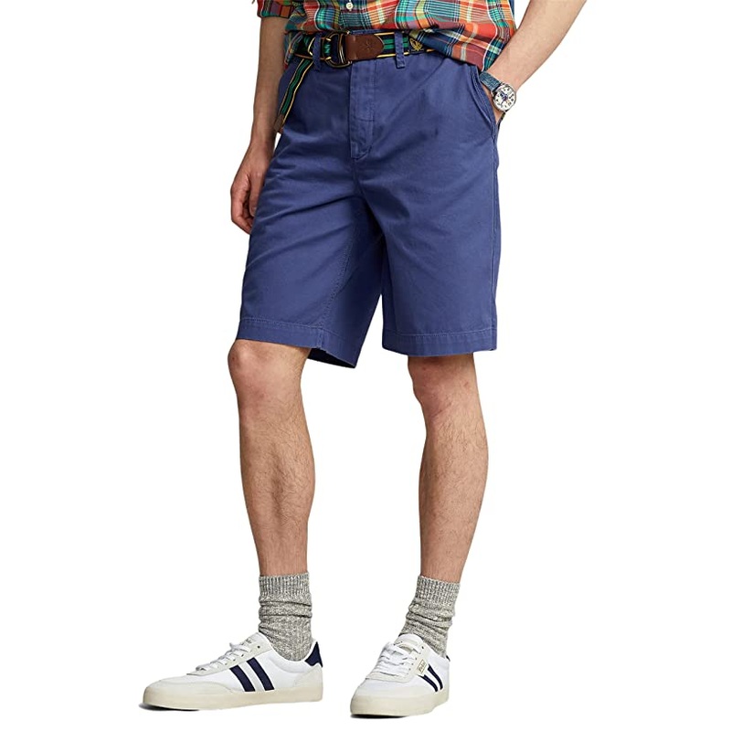 Polo Ralph Lauren Mens Relaxed Fit Chino Shorts Navy Size 34