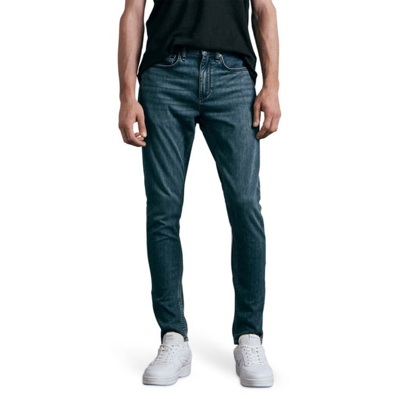 Rag & Bone Men's Aero Stretch Skinny Jeans  Reevley  Size 30X32 Navy