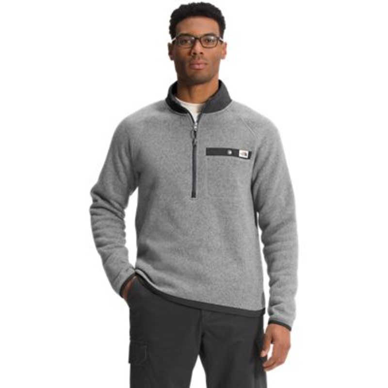The North Face Gordon Lyons 1/4 Zip  Men's  Gray XL