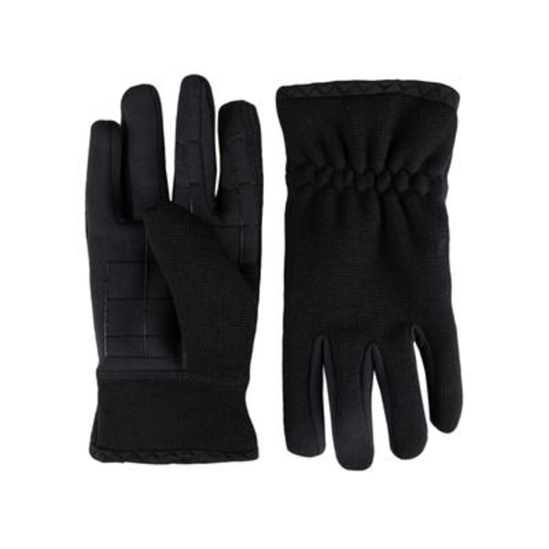 Levi's Men's Black Knit Gloves Touch screen Medium