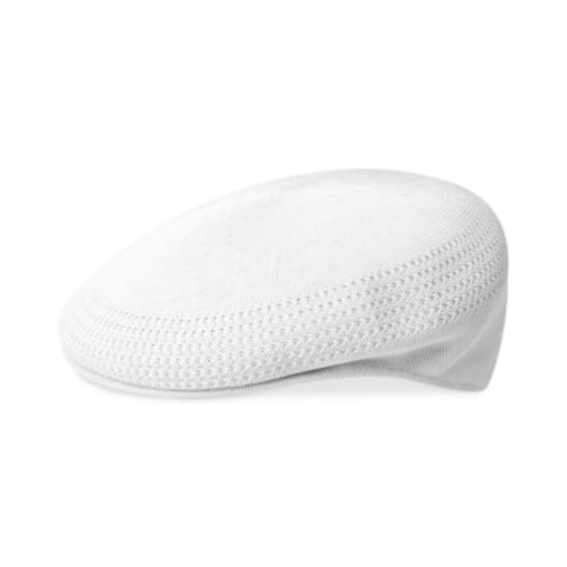 Men's Kangol Tropic Ventair Cap  White  Size Large Hat Natural