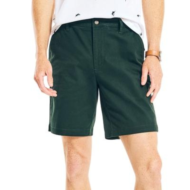 Nautica Men's 8.5 Deck Shorts Kelp Seas Green 32W