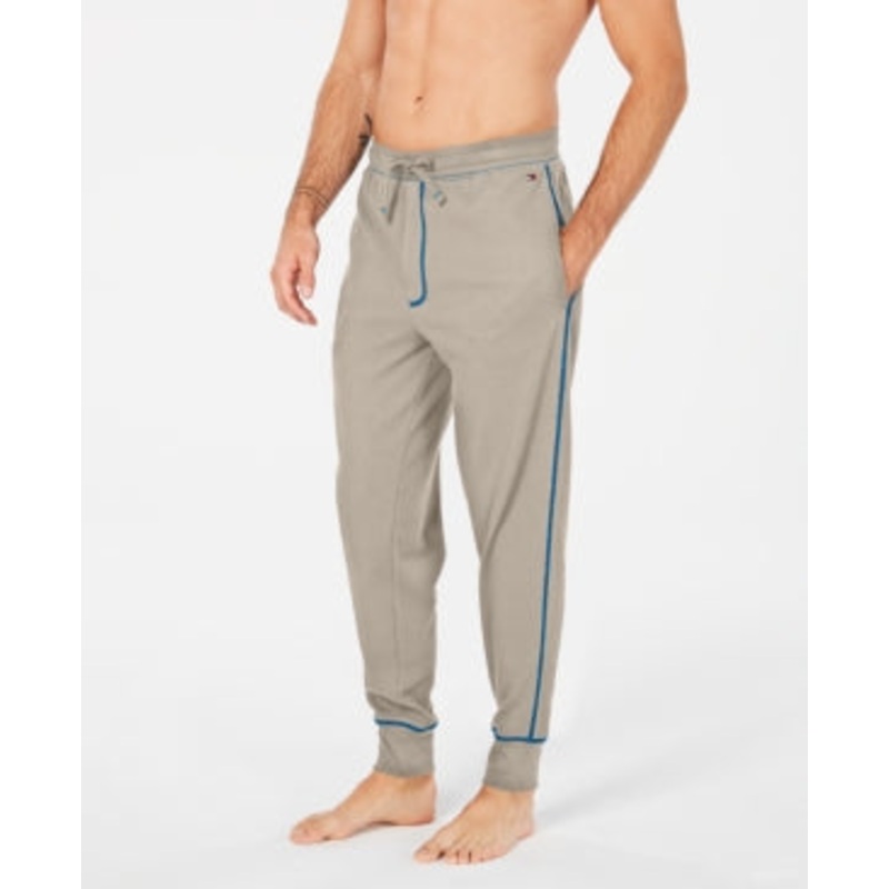 Tommy Hilfiger Men's Grey Thermal Lounge Jogger Xl