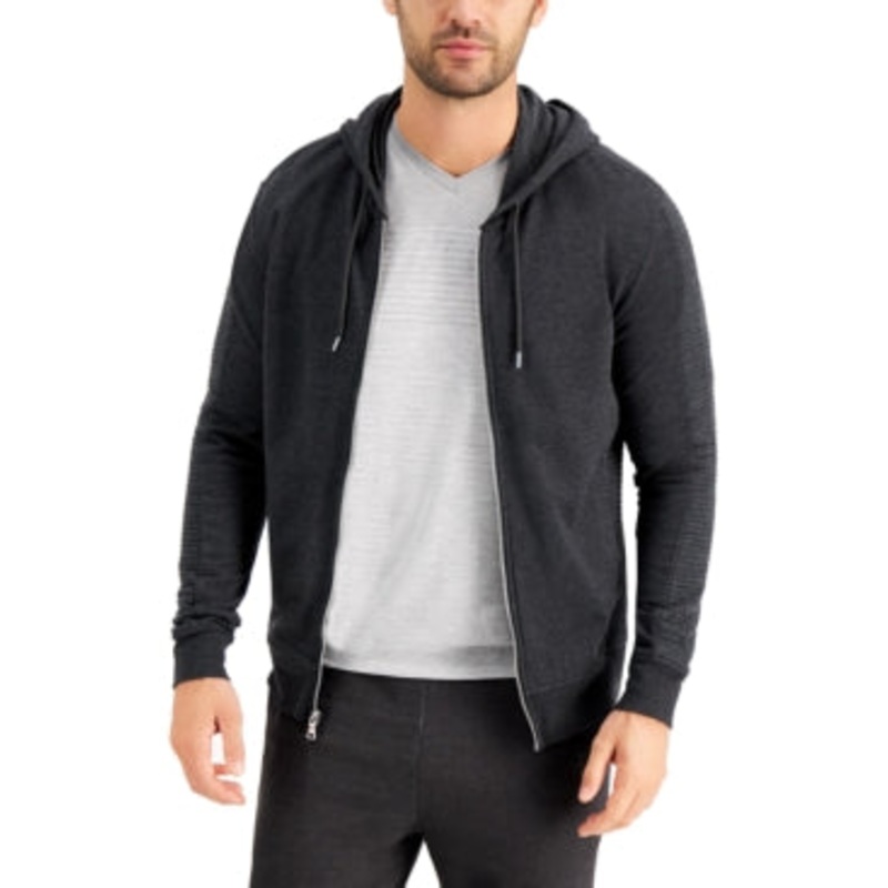 International Concepts Fortune Men's Dark Gray Hoodie Sweatshirt XS