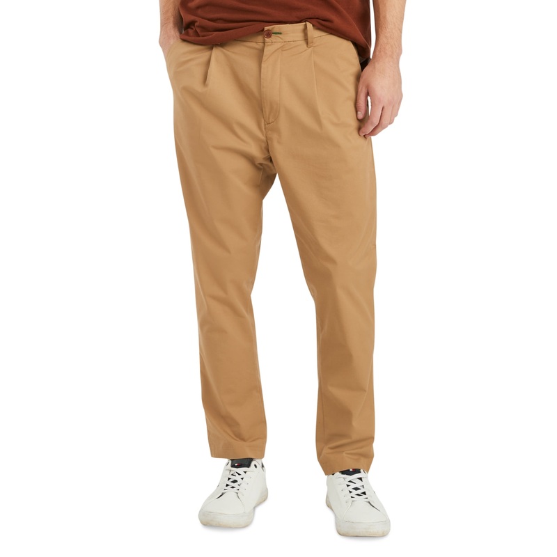 Tommy Hilfiger Men's Varsity Chino Pant  Pinecone Tan  Brown 36X32