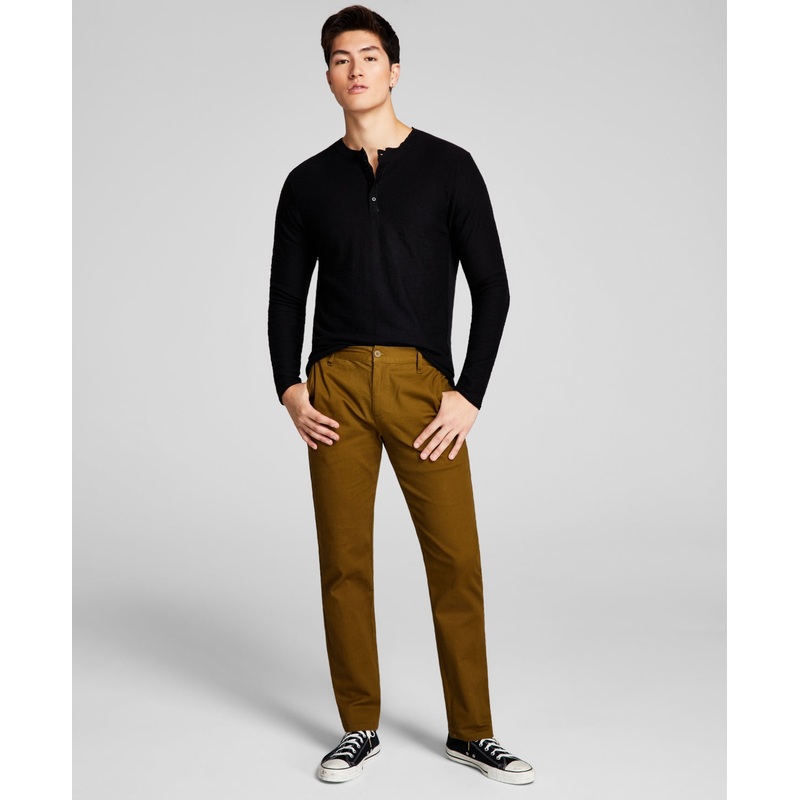And Now This Men's Everyday Chino Pants Dark Green 36 Reg