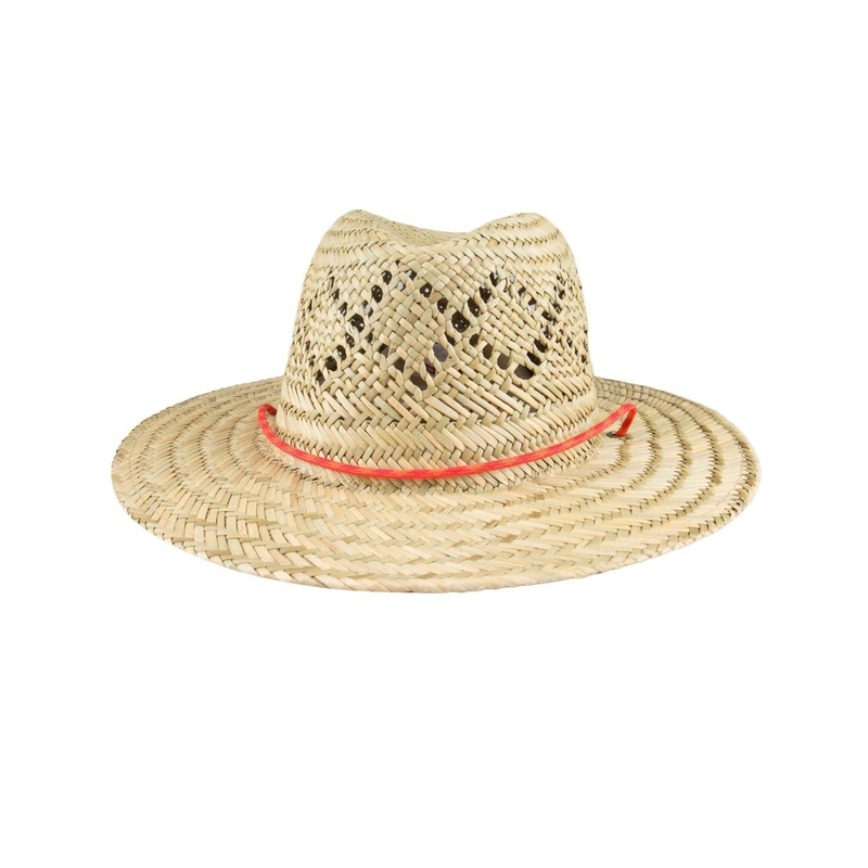 Levi's Men's Open Weave Lifeguard Hat Natural Small Medium